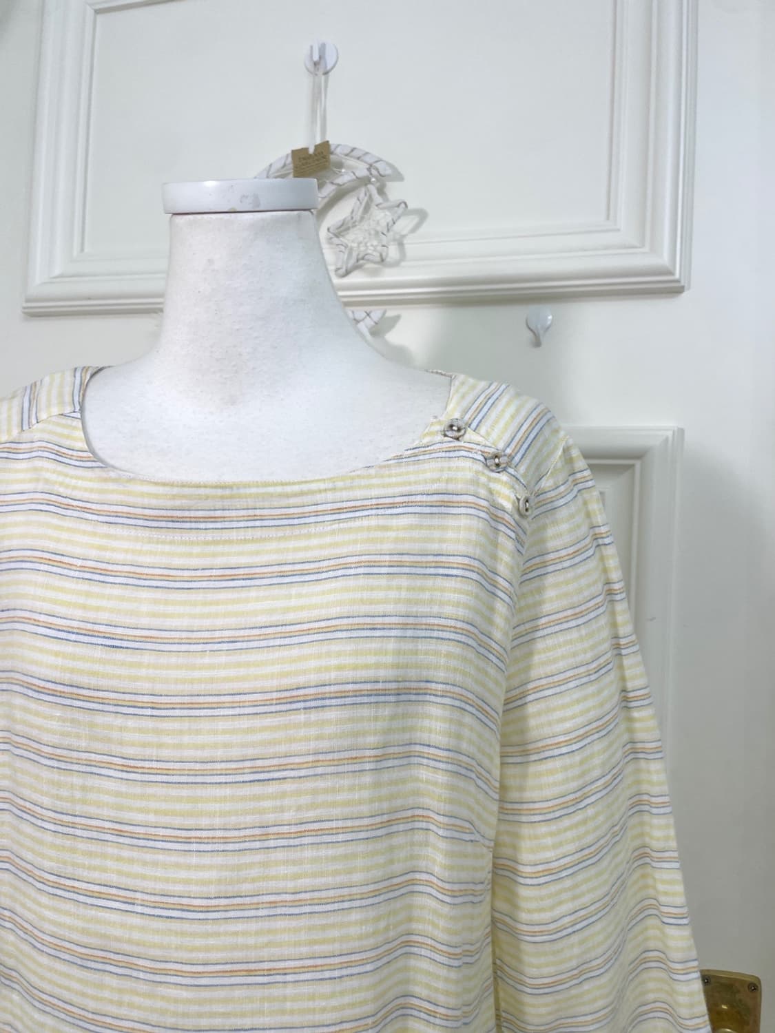 GOLDEN BEAR yellow stripe button point p 상품이미지7