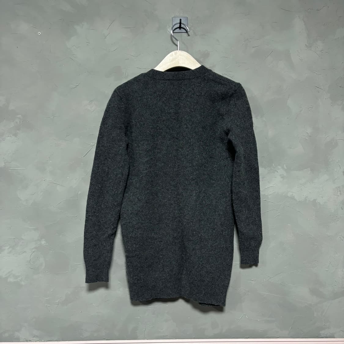 폴로 랄프로렌 램스울 니트 가디건 그레이 상품이미지5