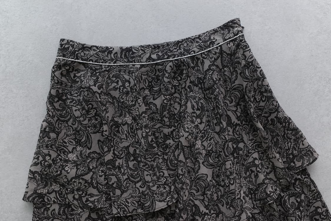 flower unbalanced skirt  상품이미지2