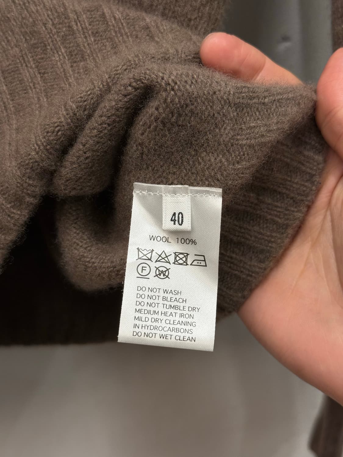 M) MORRIS & SONS Wool Crewneck Sweater 상품이미지8