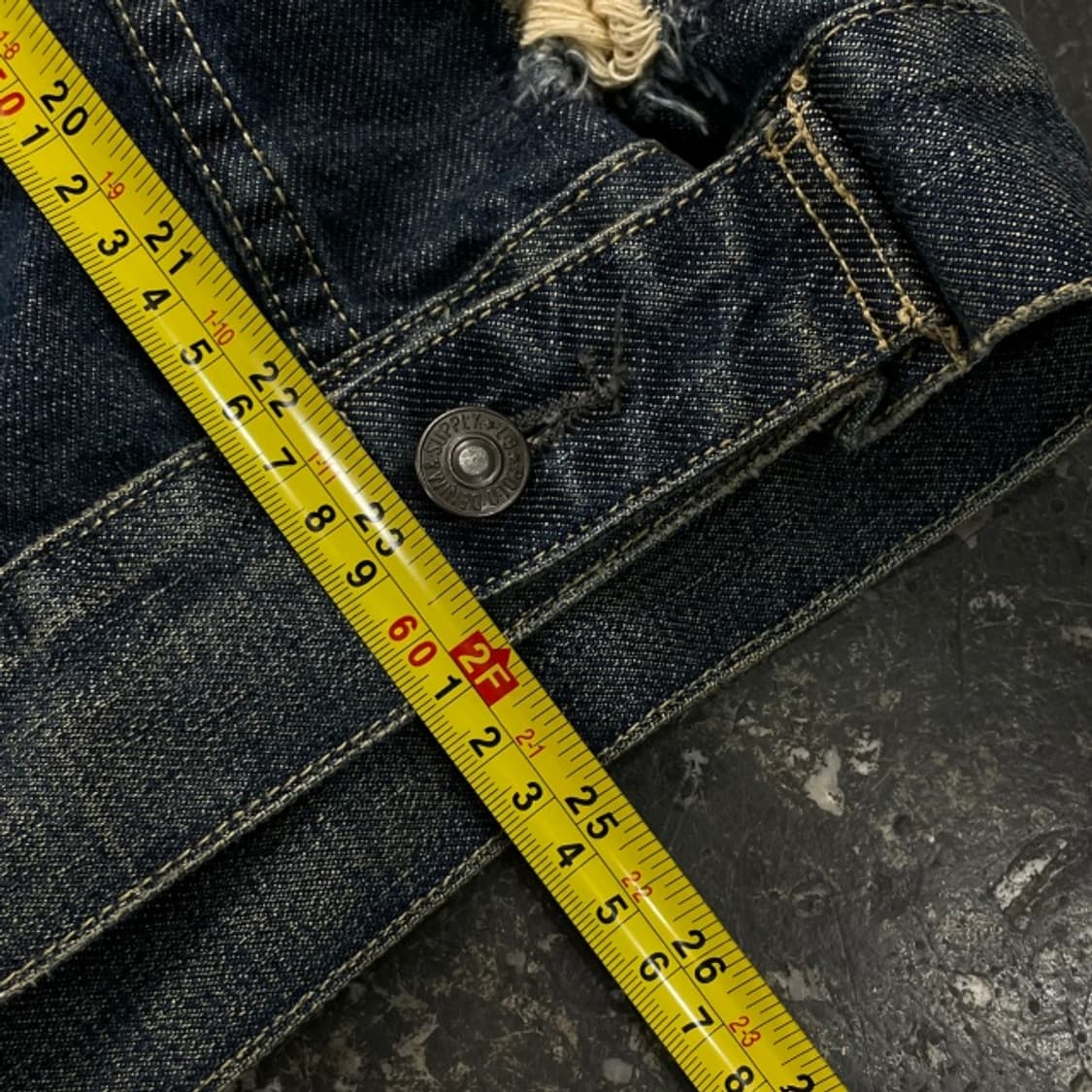 100 데님 앤 서플라이 랄프로렌 성조기 데님 자켓  상품이미지7