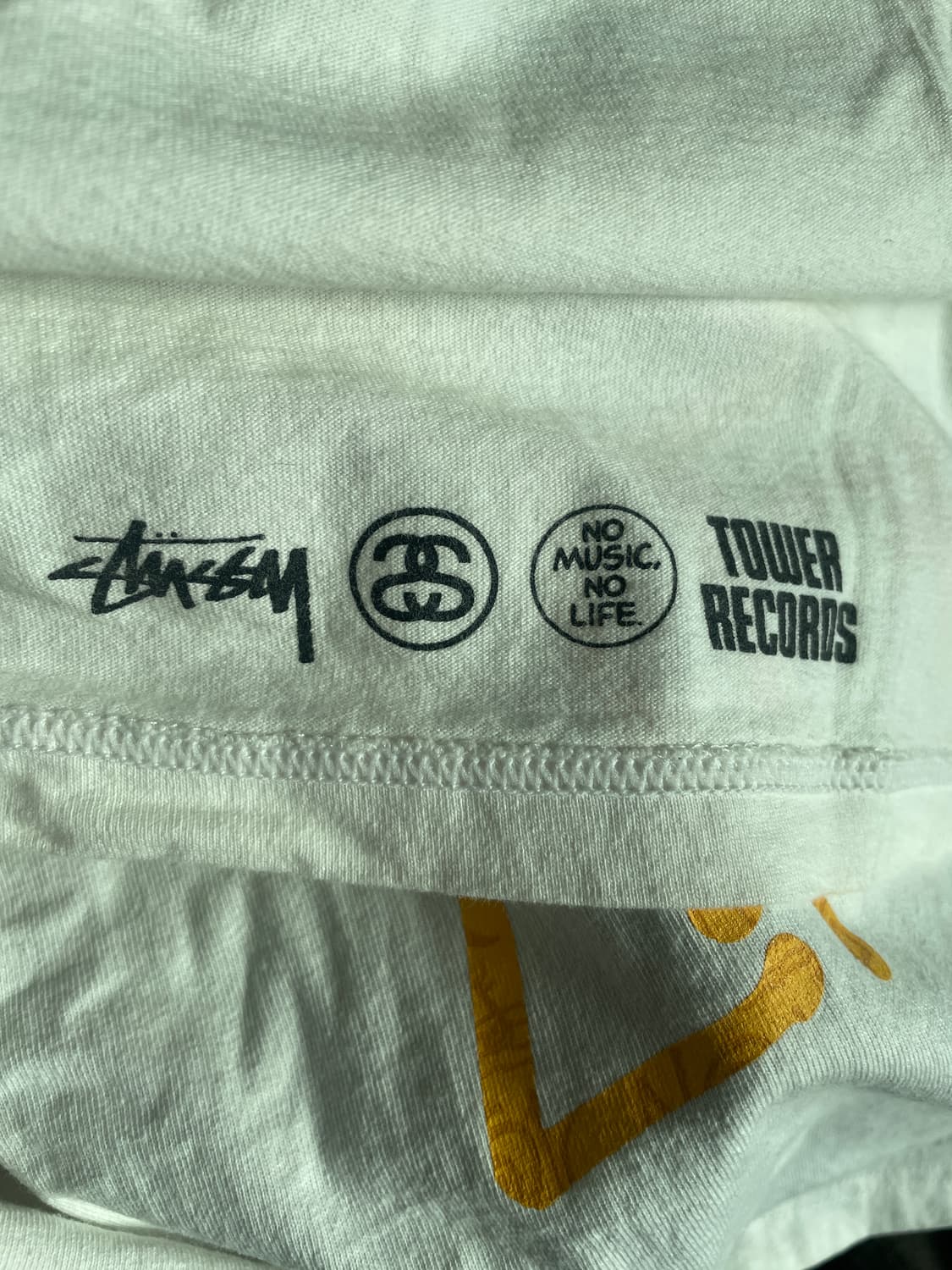 Stussy No Music No Life 남성 반팔 티셔츠 상품이미지5
