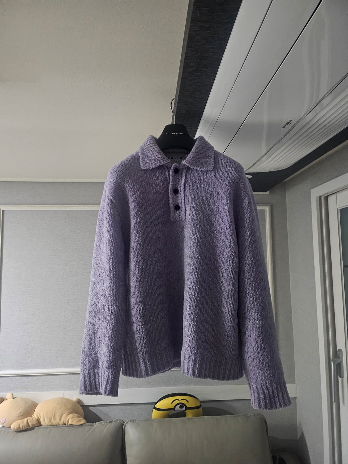 [거의 새것] 솔리드옴므 스웨터 니트 티셔츠 46 상품이미지1