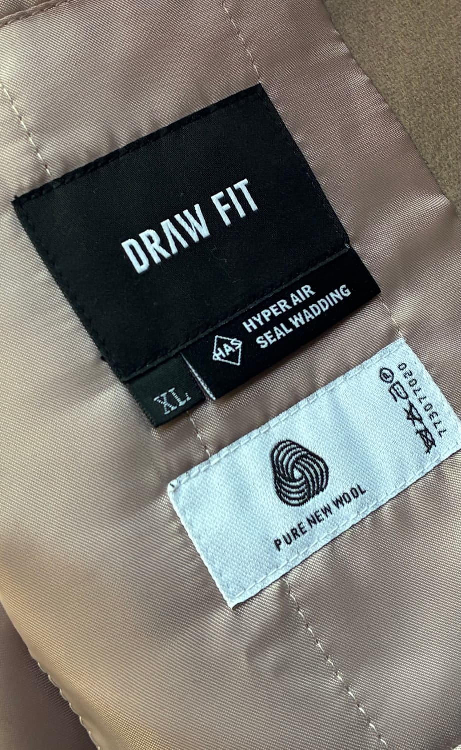 (XL) 드로우핏 프리미어 퓨어 캐시미어 로브 더블 코트 판매 상품이미지10