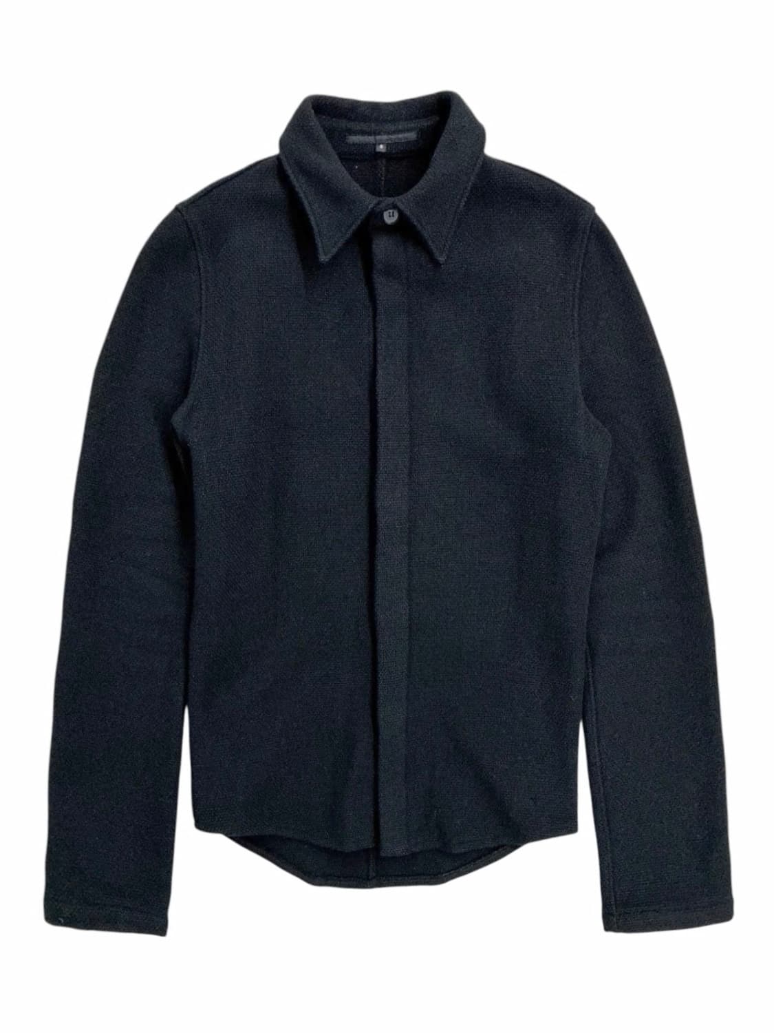 립반윙클 멜톤 울 셔츠 자켓 상품이미지3