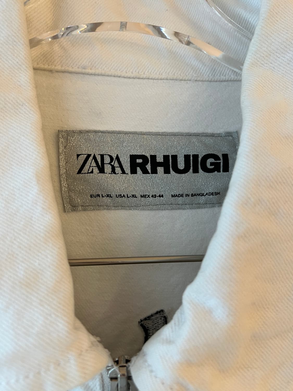 [L-XL] 자라 루이지 콜라보 화이트자켓 상품이미지6