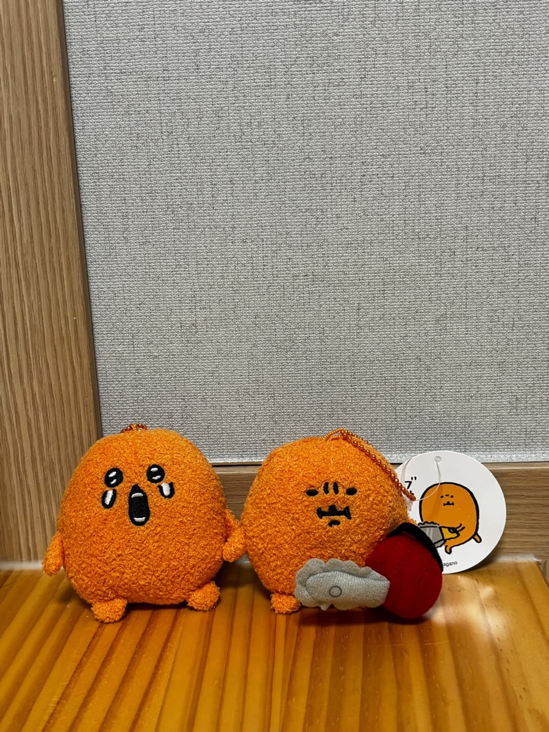[나가노마켓] 우는고로케 + 톱고로케(택포함) 마스코트 세트 상품이미지1