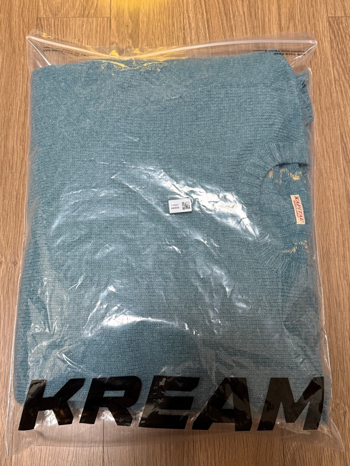 캐피탈 본 니트 크루넥 스웨터 색소폰 상품이미지5