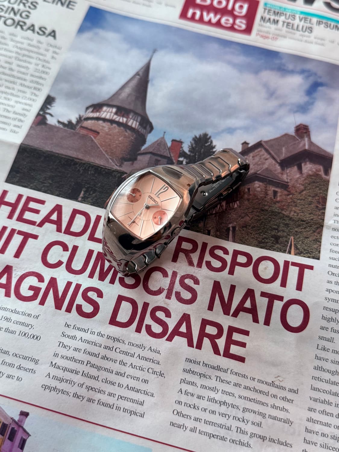 세이코 Seiko 쉘 실버 피치 상품이미지2