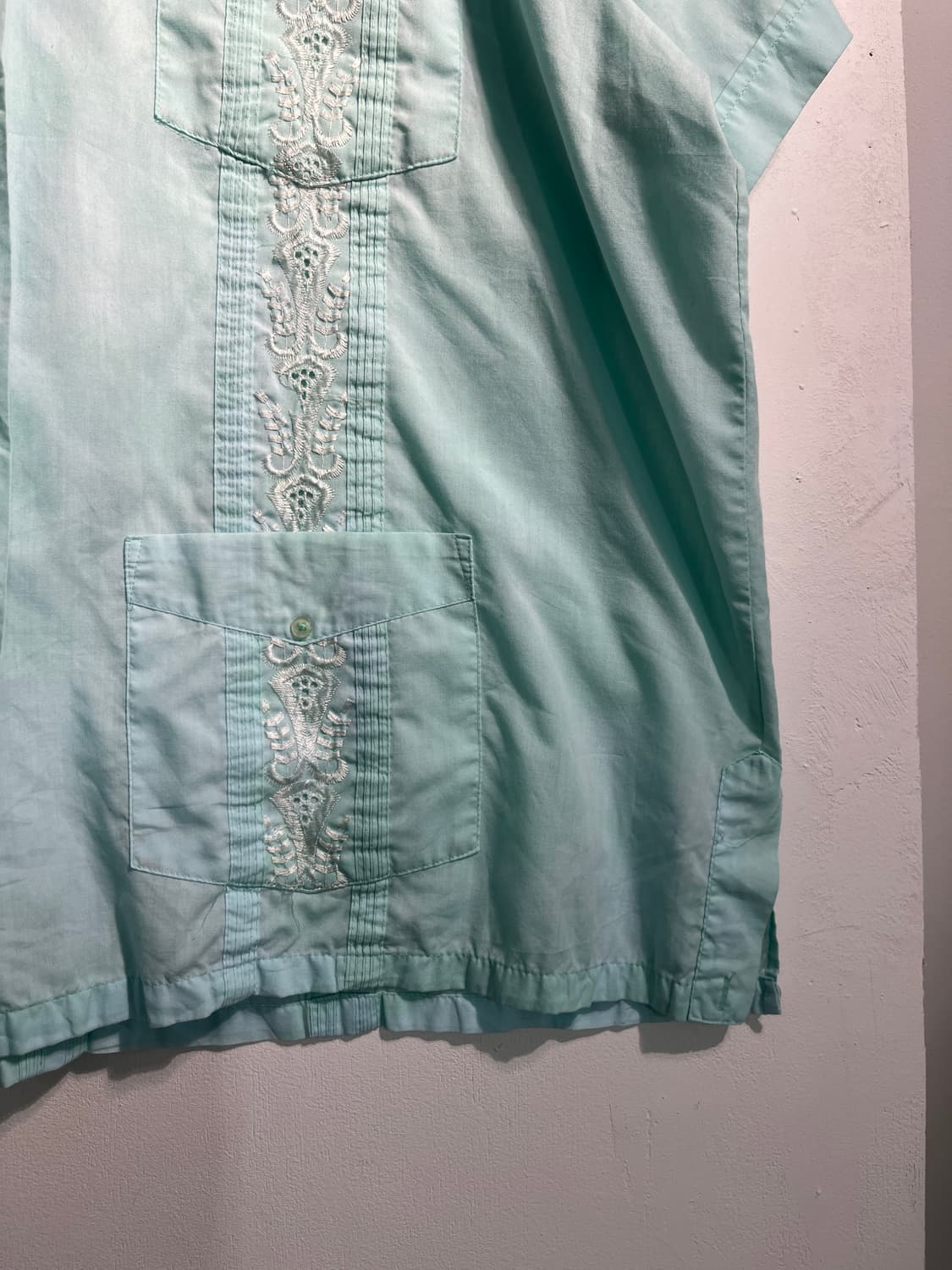 Guayabera shirts (쿠바 셔츠)  2XL 상품이미지8