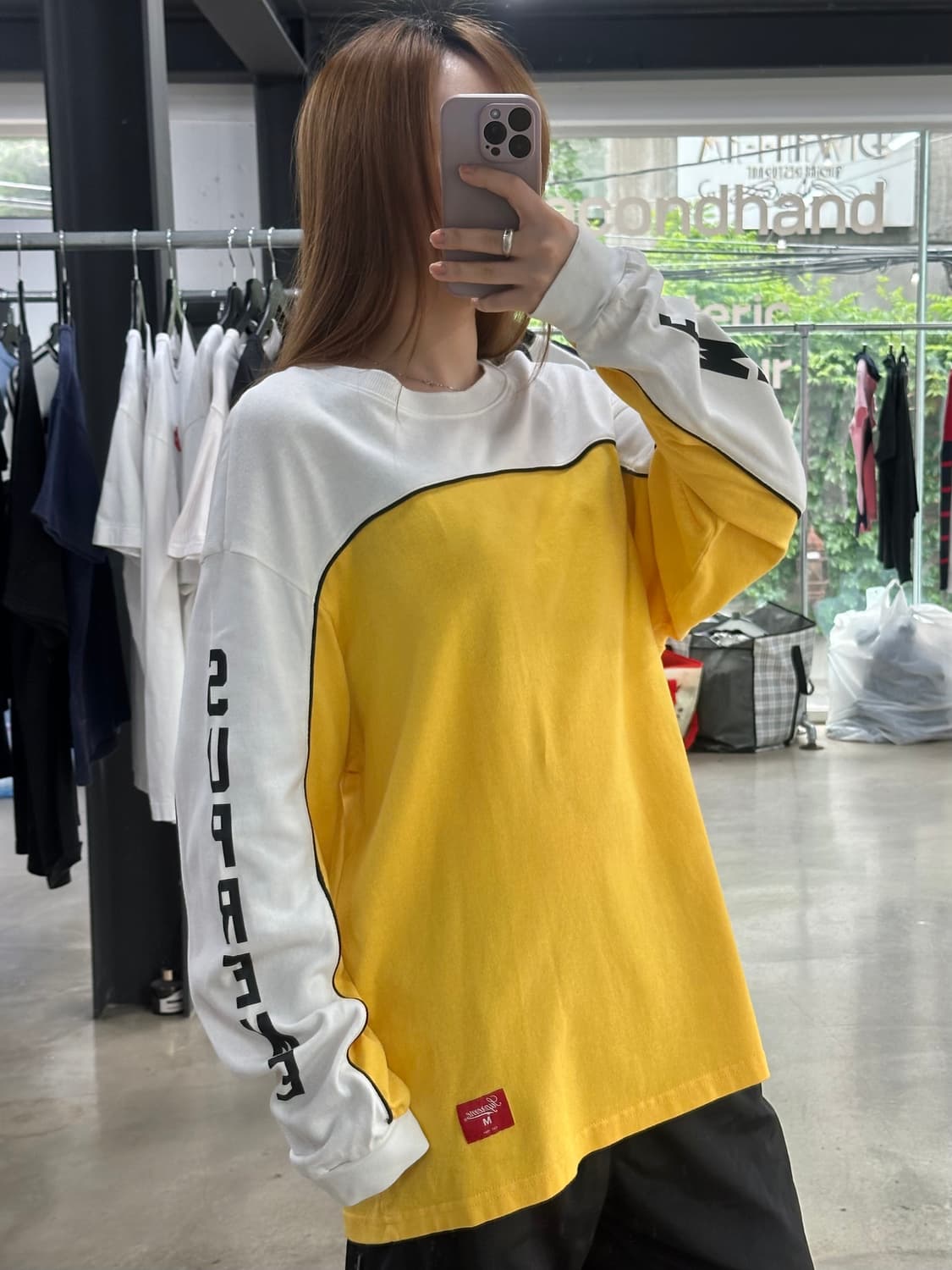 슈프림 25SS 패널드 파이핑 롱슬리브 져지 탑 상품이미지1