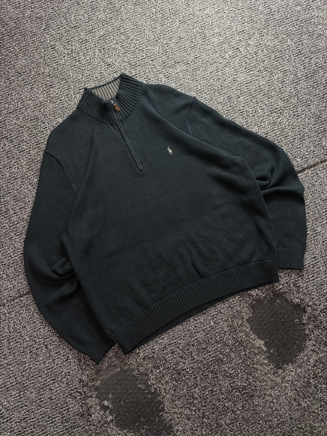 폴로 랄프로렌 포니로고 하프집업 코튼 니트 4189 상품이미지1