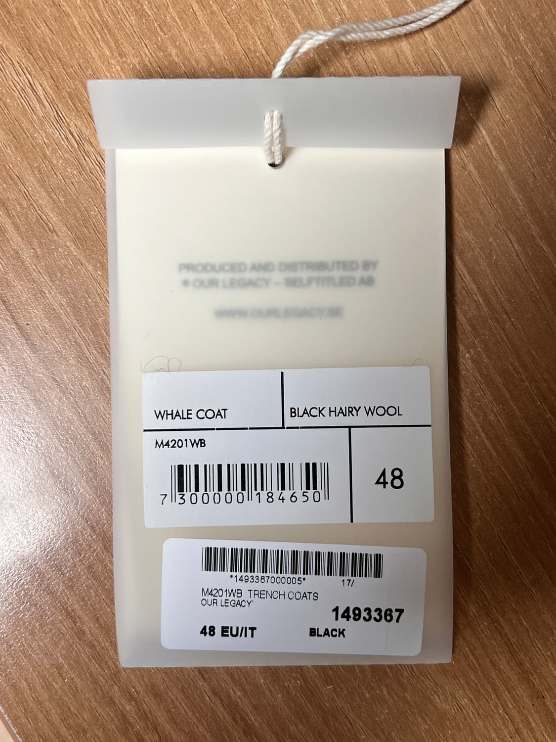 아워레가시 웨일코트 블랙 48 상품이미지6