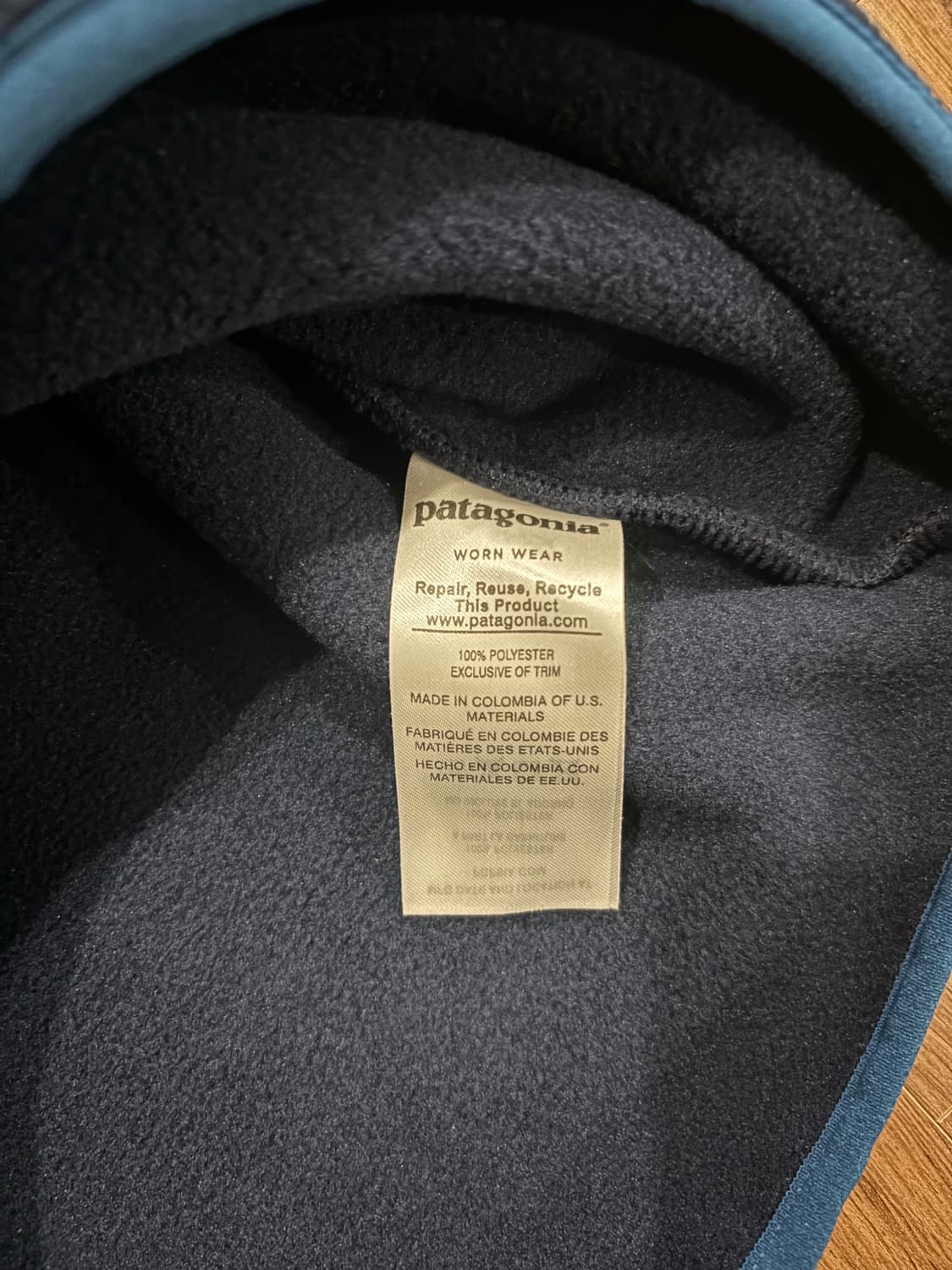 파타고니아 헤비웨이트 신칠라 네이비  L사이즈 판매합니다. 상품이미지6