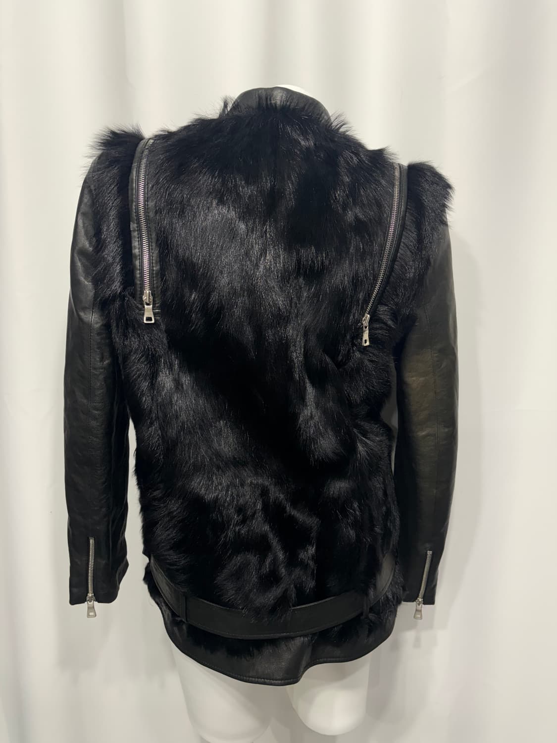 🎸블랙 퍼 레더 자켓🎸 상품이미지6