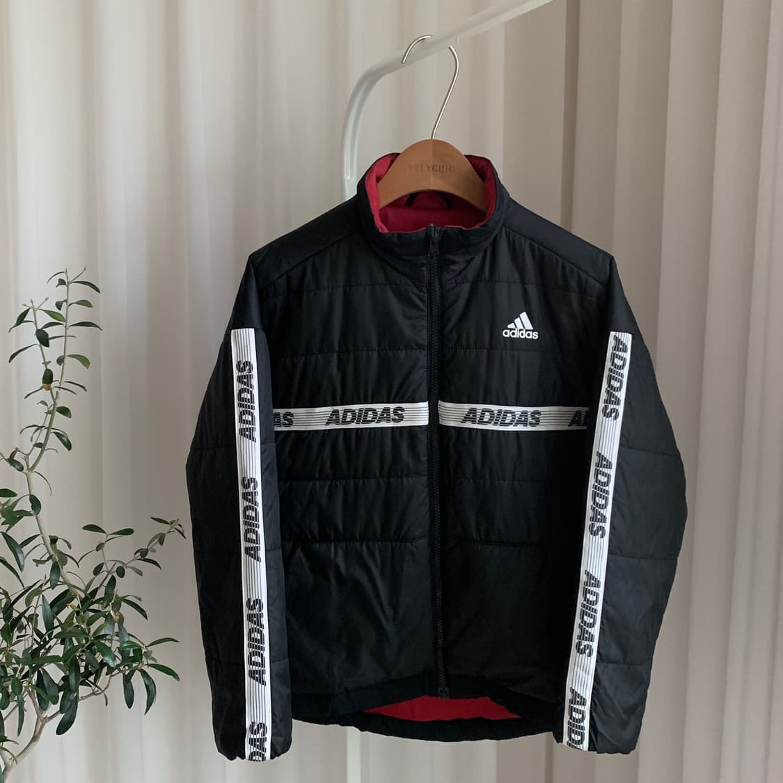 아디다스 주니어 150 패디드 자켓 올드스쿨 패딩 상품이미지1