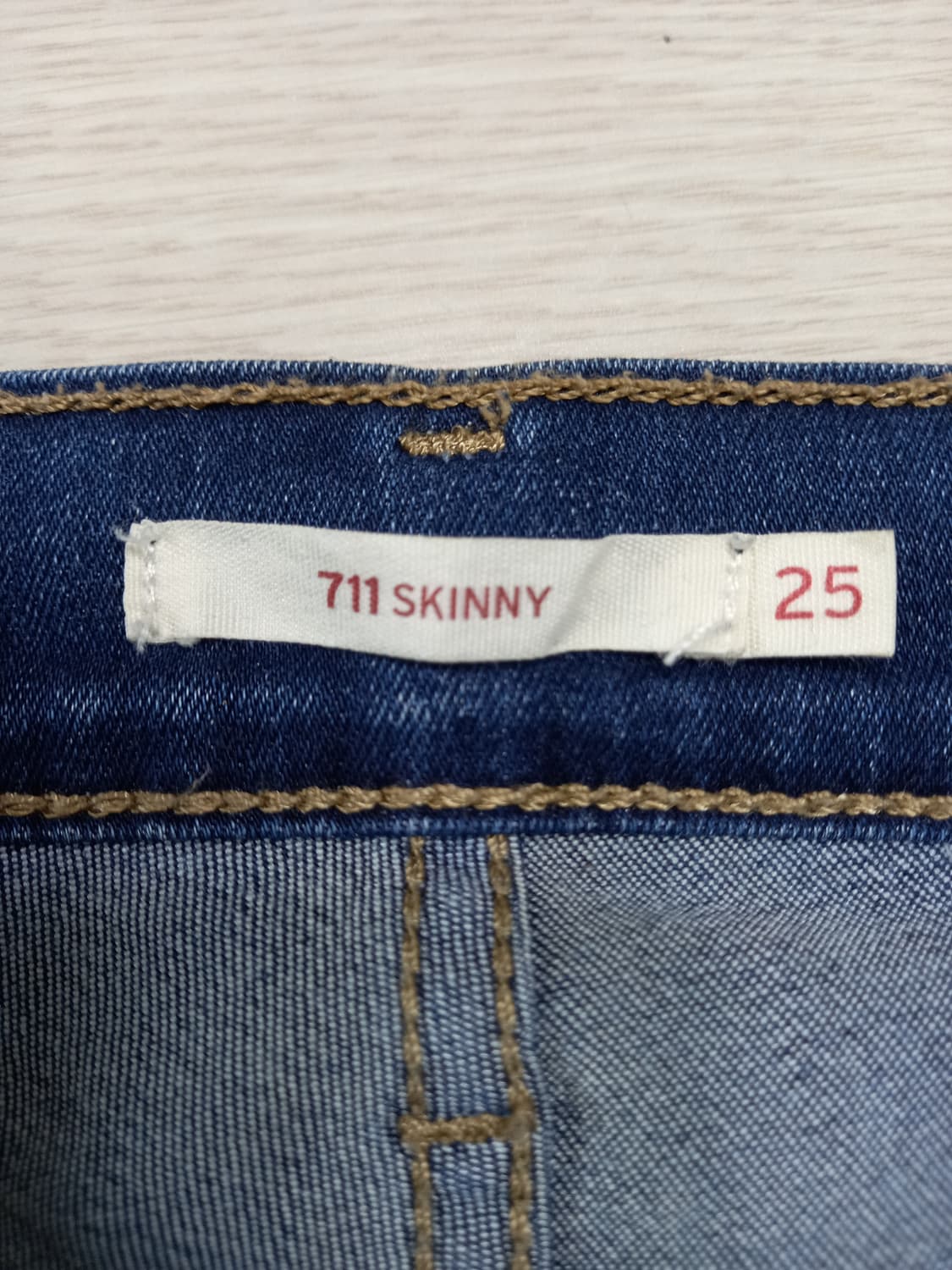 25 리바이스711 워싱 스판스키니 25-304 상품이미지7