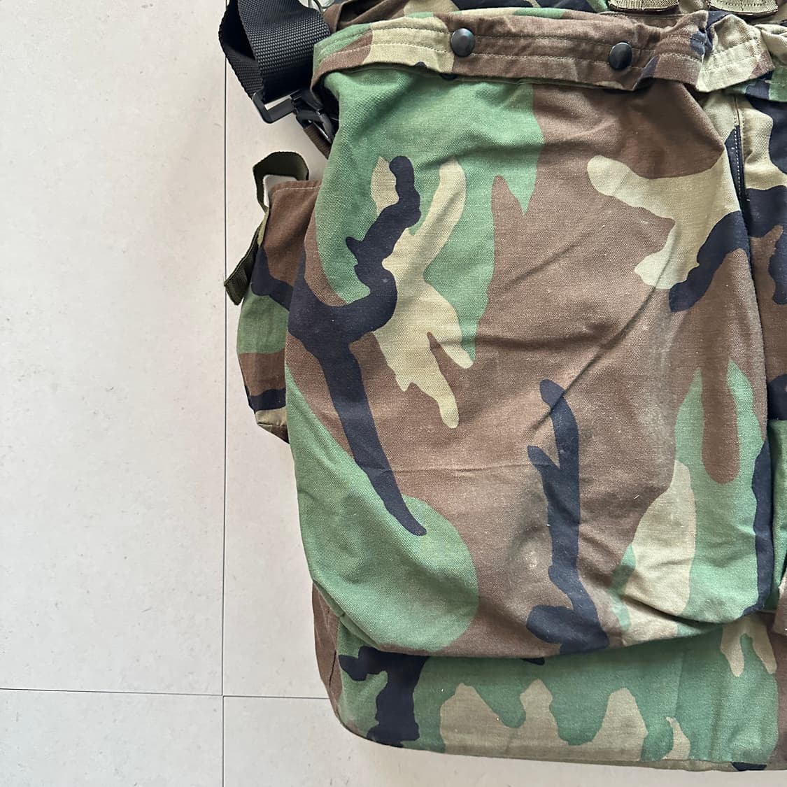 00s 오리지널 미군 HGU-56/P 파일럿 헬멧백 우드랜드 상품이미지3