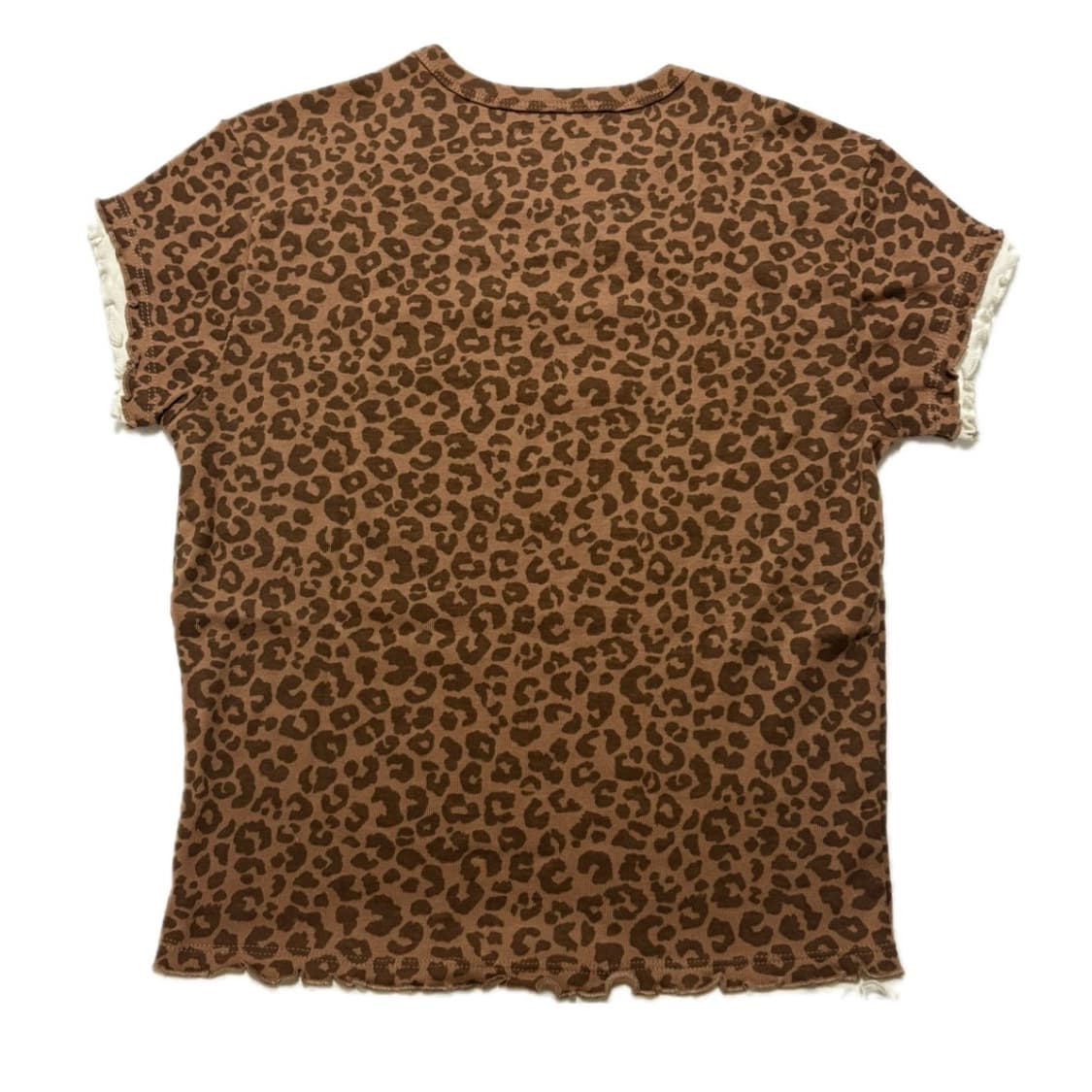 폴 프랭크 호피 패턴 프릴 포인트 티셔츠 상품이미지2