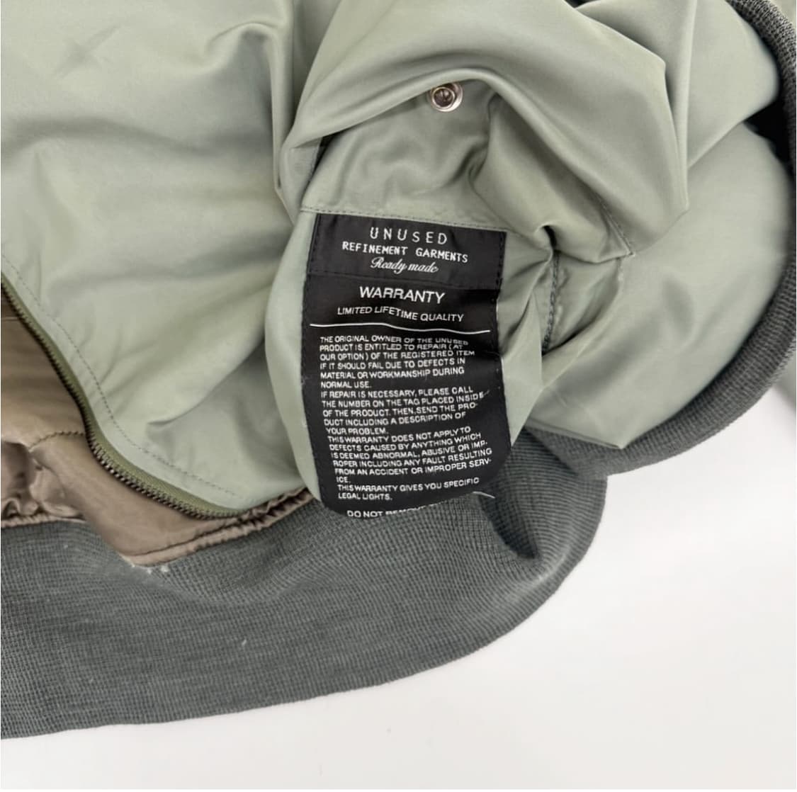 언유즈드 Ma-1 자켓 상품이미지6