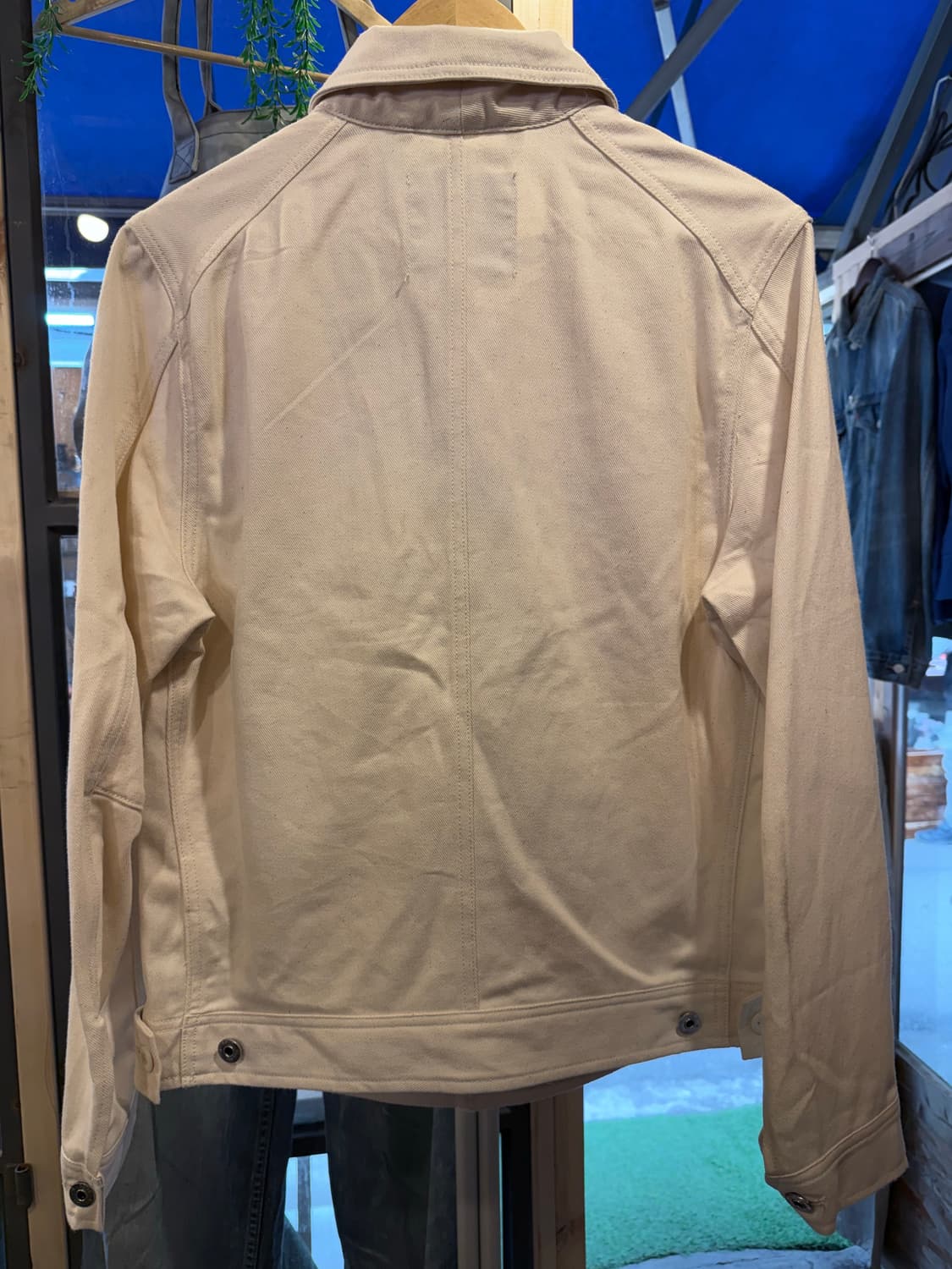 지스타 로우 화이트 데님자켓 상품이미지3