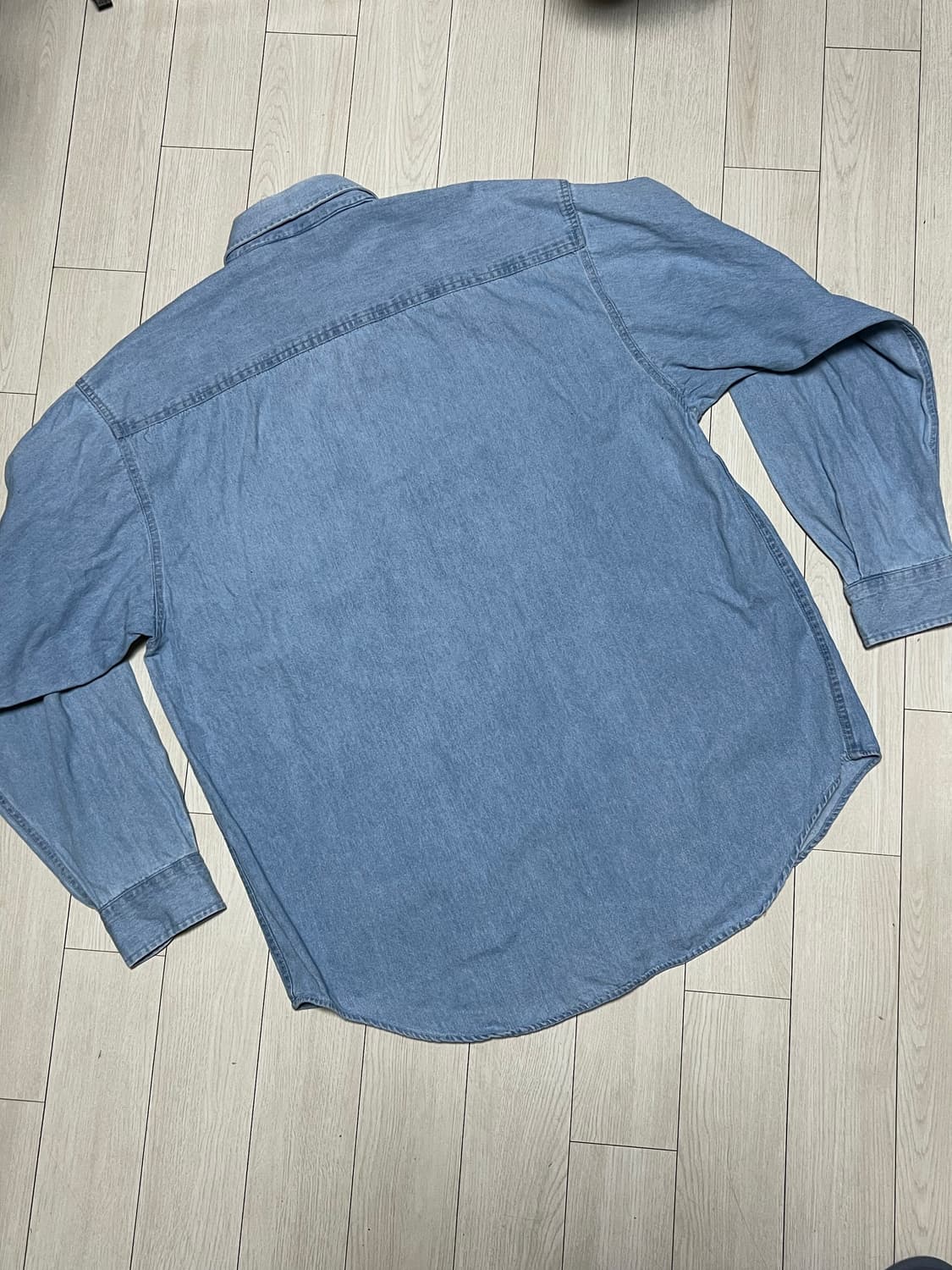 칼하트 FR 데님 셔츠 Nelson Stark 콜라보 L사이즈 상품이미지5