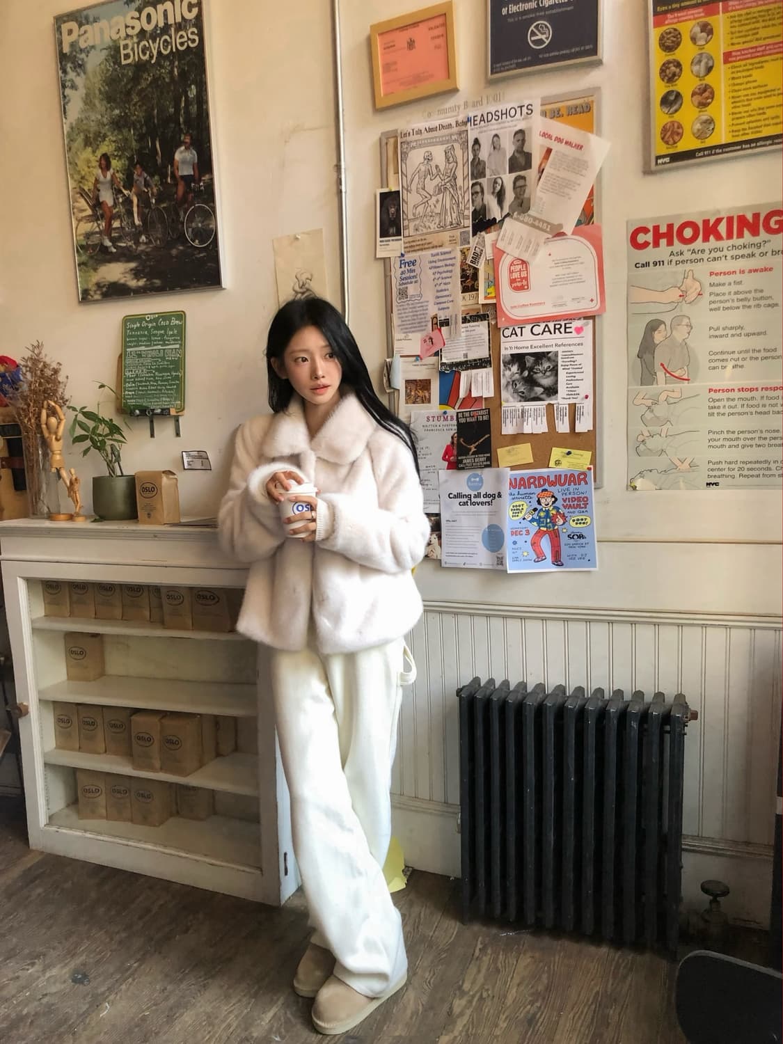 [새상품] 샵리즈 더위시 leeds 로엔 퍼자켓 상품이미지3