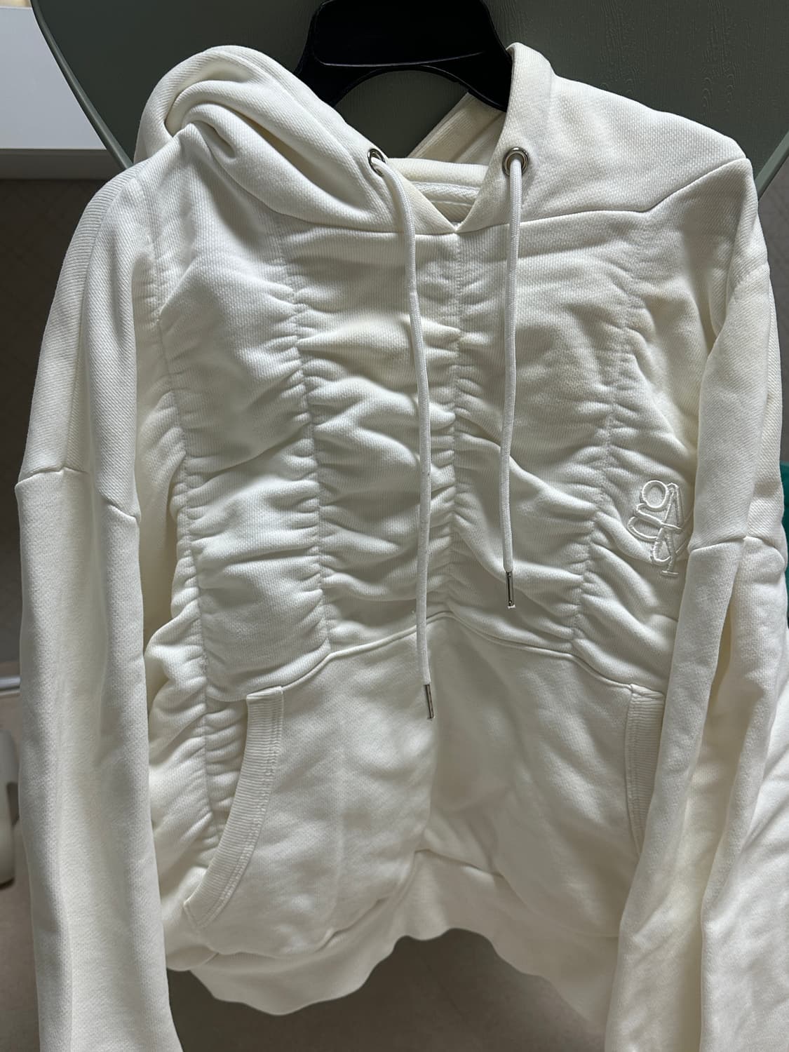 김미더영 셔링후드 상품이미지1