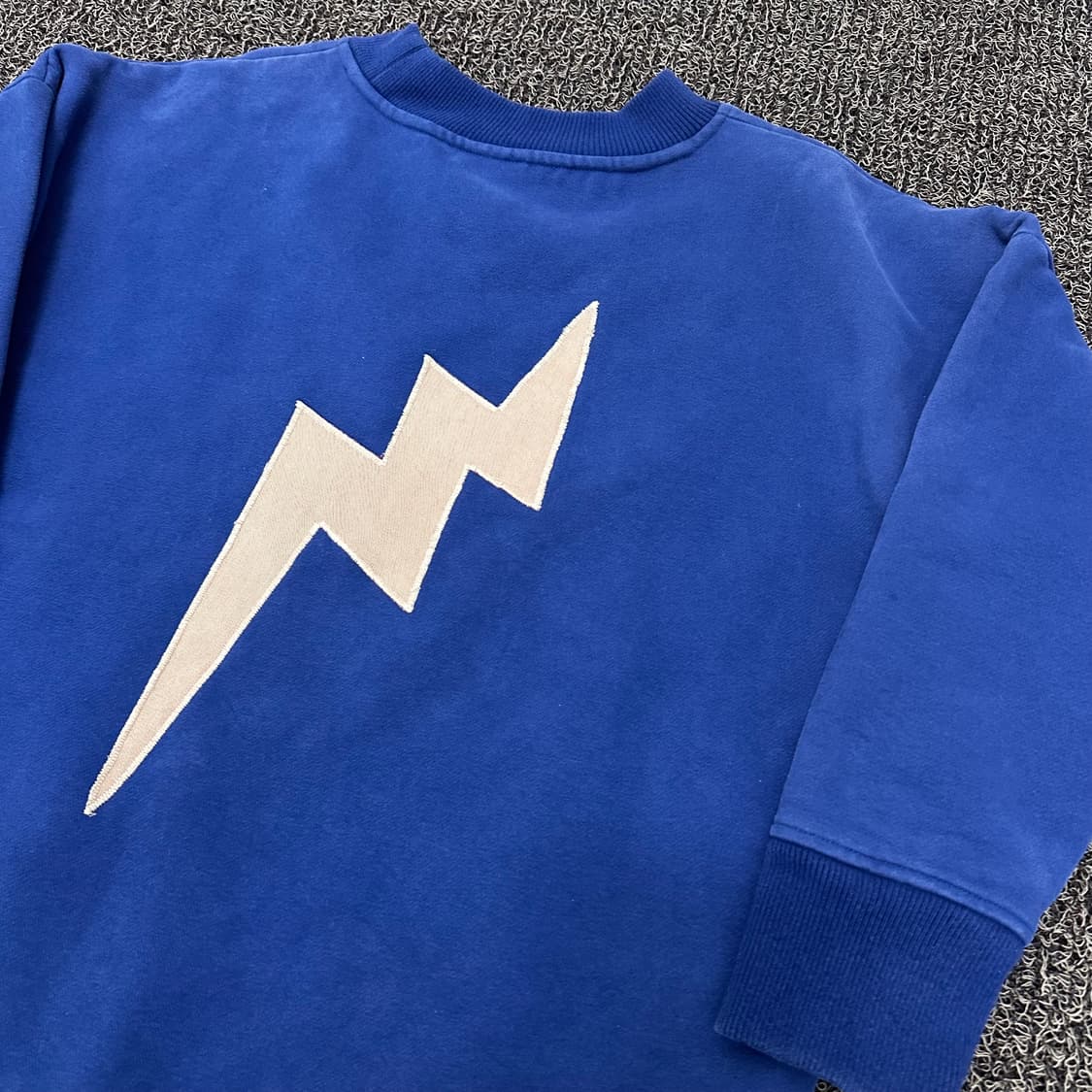 럭키슈에뜨 여성 기모 롱 원피스 블루 F 상품이미지5