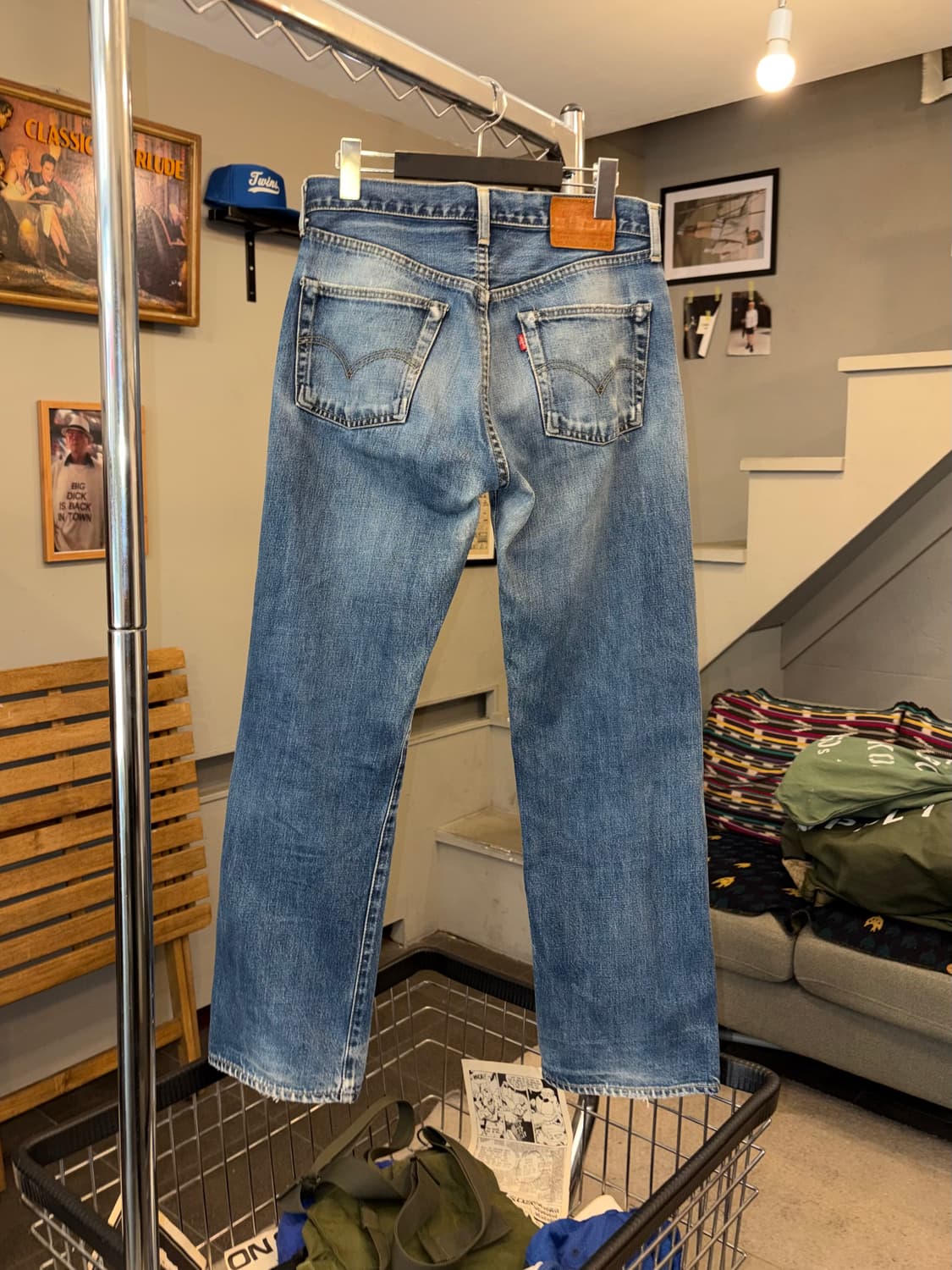 90-00‘s Levi’s 503 J22 selvedge denim 상품이미지9