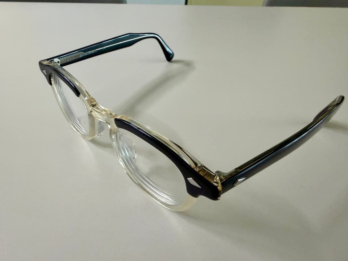 래쉬 클리프트46 BKI 안경 46사이즈 판매합니다 ( 패치워크 ) 상품이미지3