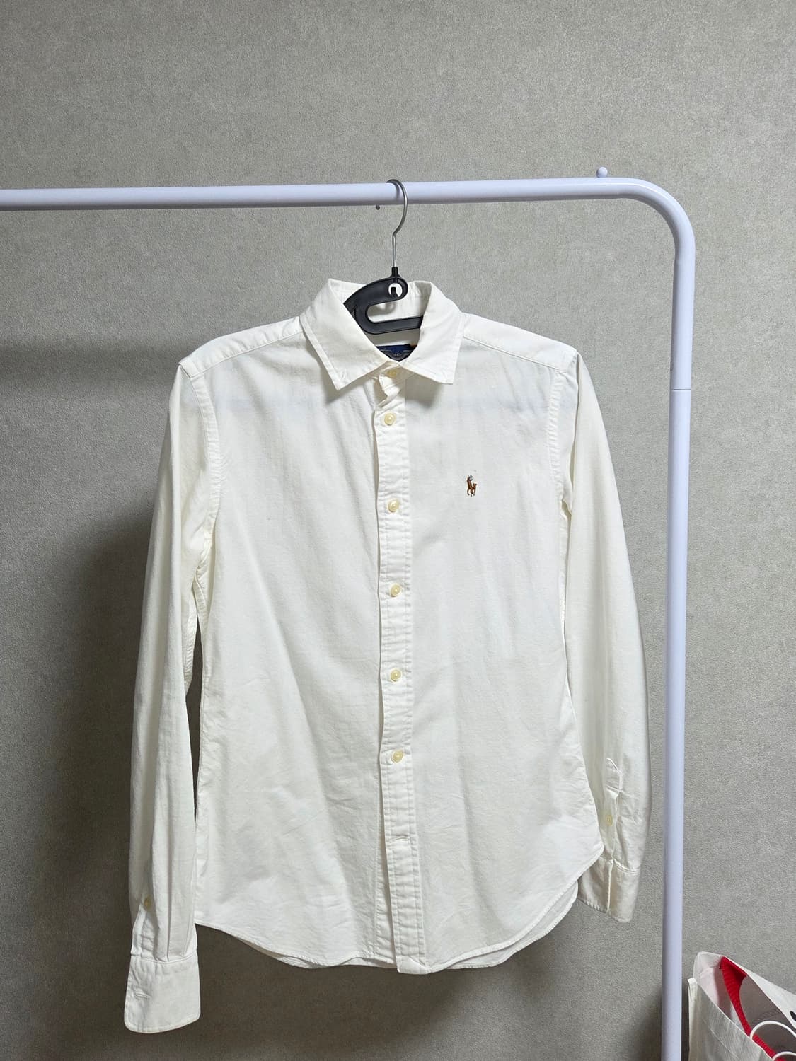 (무배)폴로 랄프로렌 흰색 셔츠(멀티포니) 클래식핏 상품이미지1