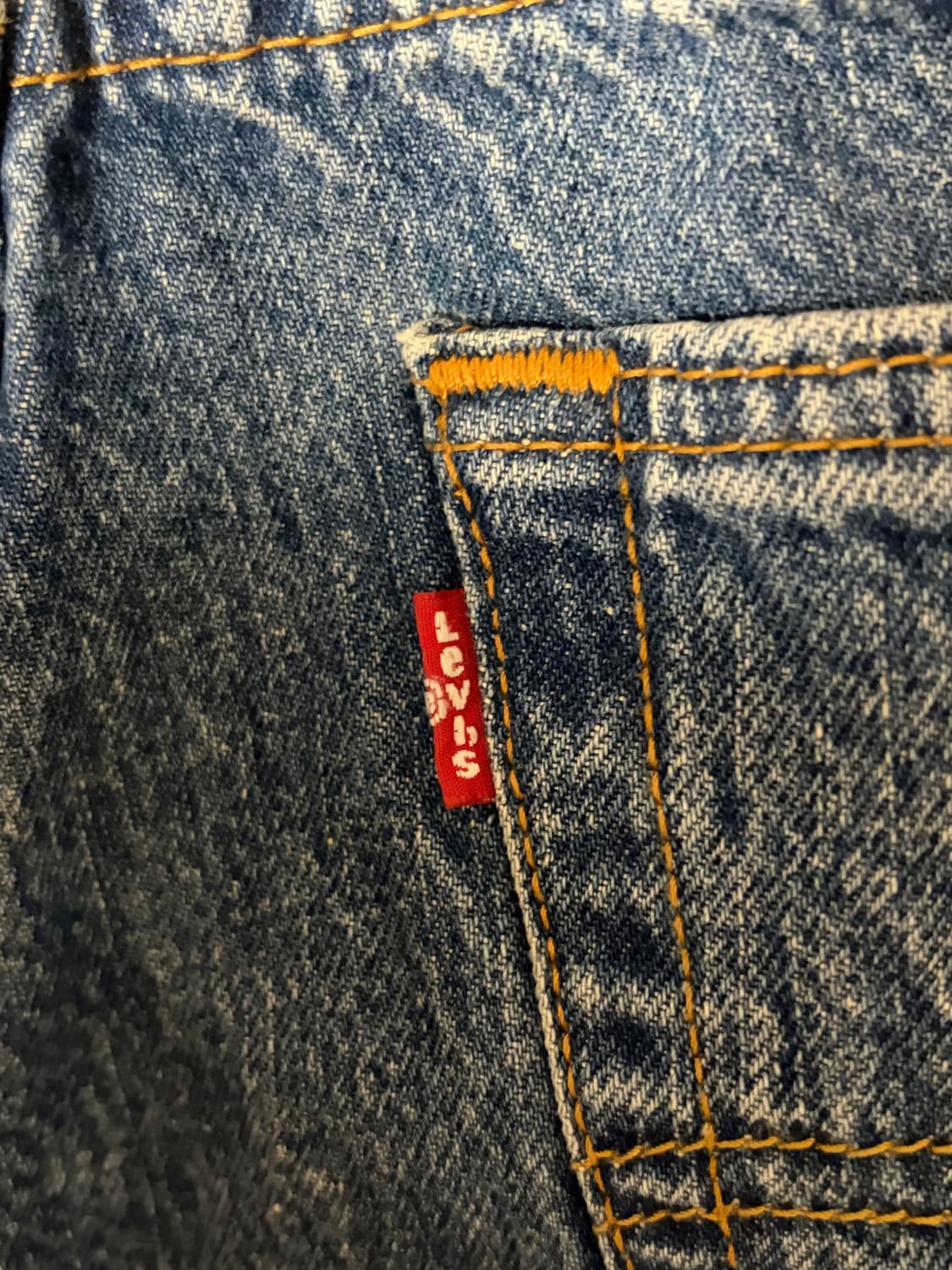 리바이스 501 미디엄 인디고 W 32 L 30 상품이미지3