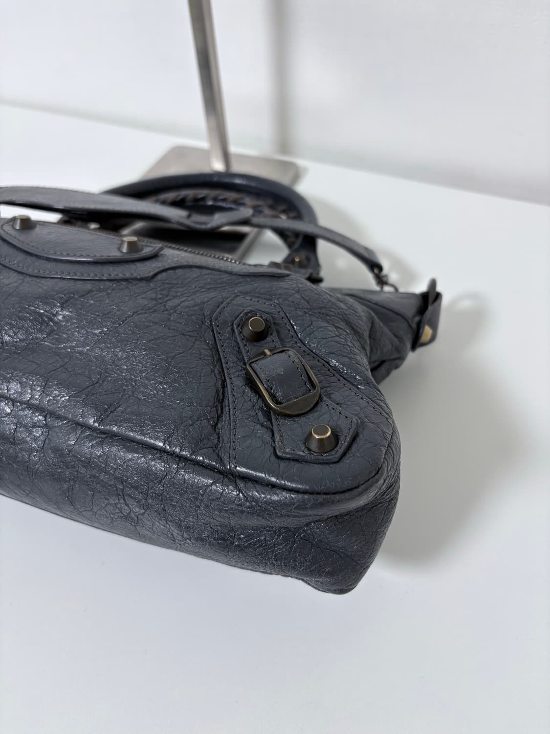 발렌시아가 퍼스트 모터백 다크그레이 상품이미지7