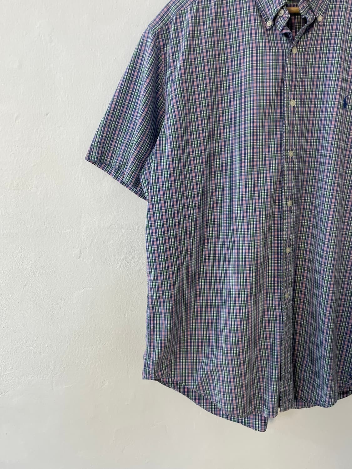 폴로 클래식핏 체크 셔츠  상품이미지3