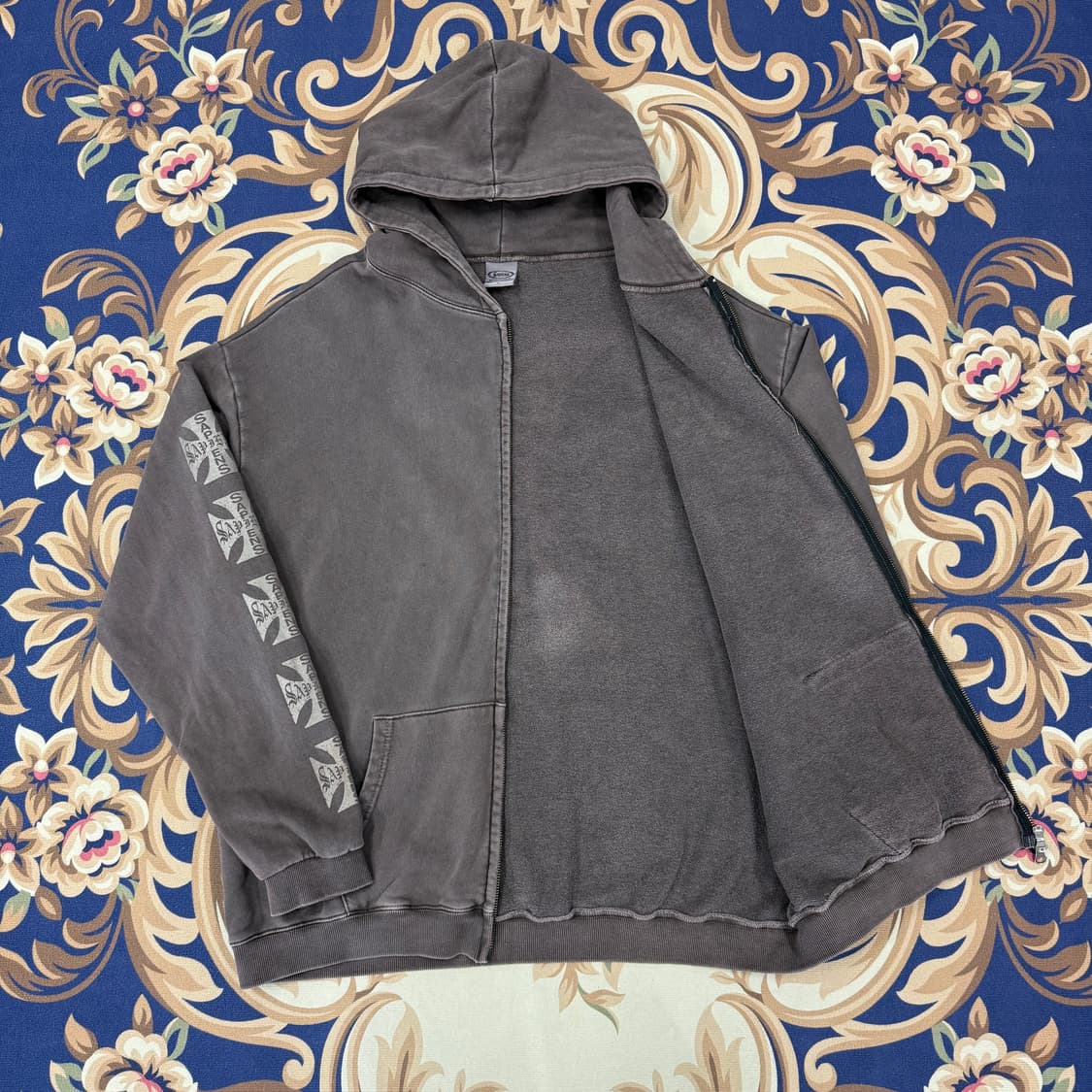 (L)사피엔스 Sapiens 네오사피엔스 후드집업(브라운,2way지퍼) 상품이미지4