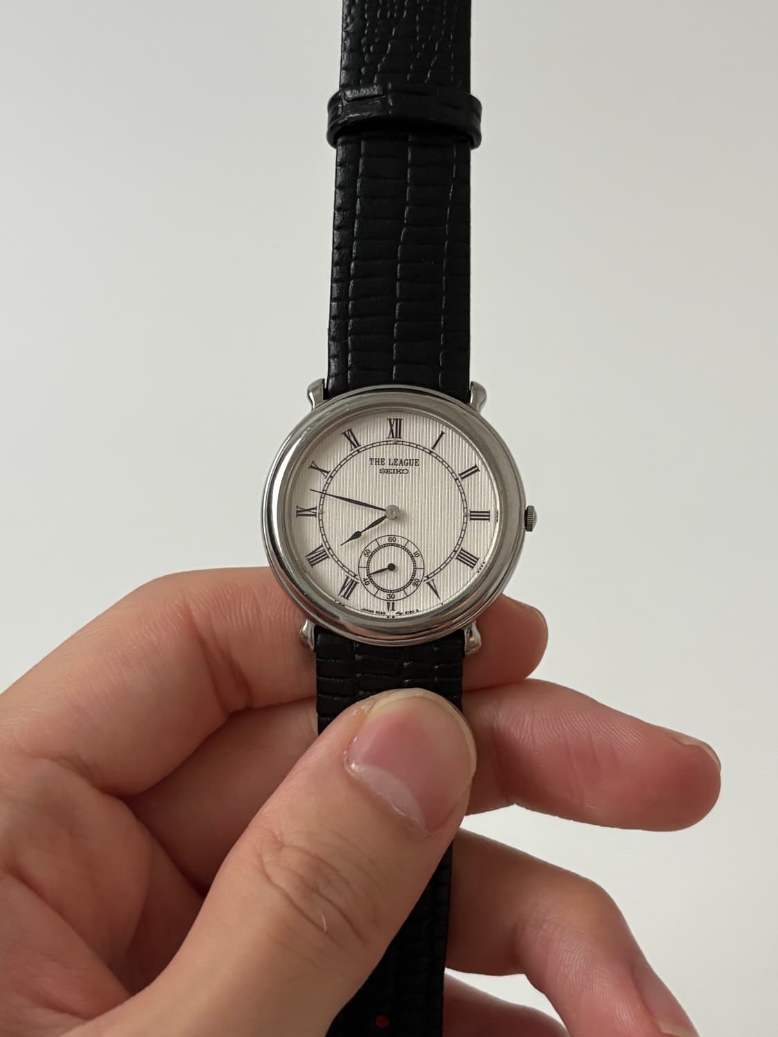 1980s The League Stripe Roman Quartz 상품이미지2