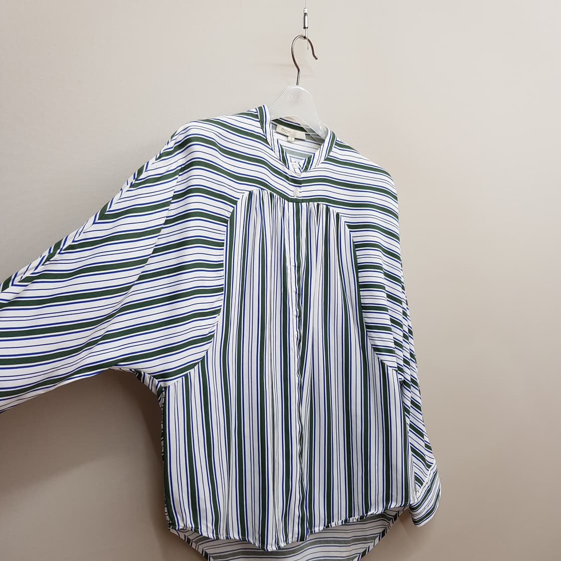 마쥬 스트라이프 루즈핏 셔츠블라우스 1사이즈 상품이미지3