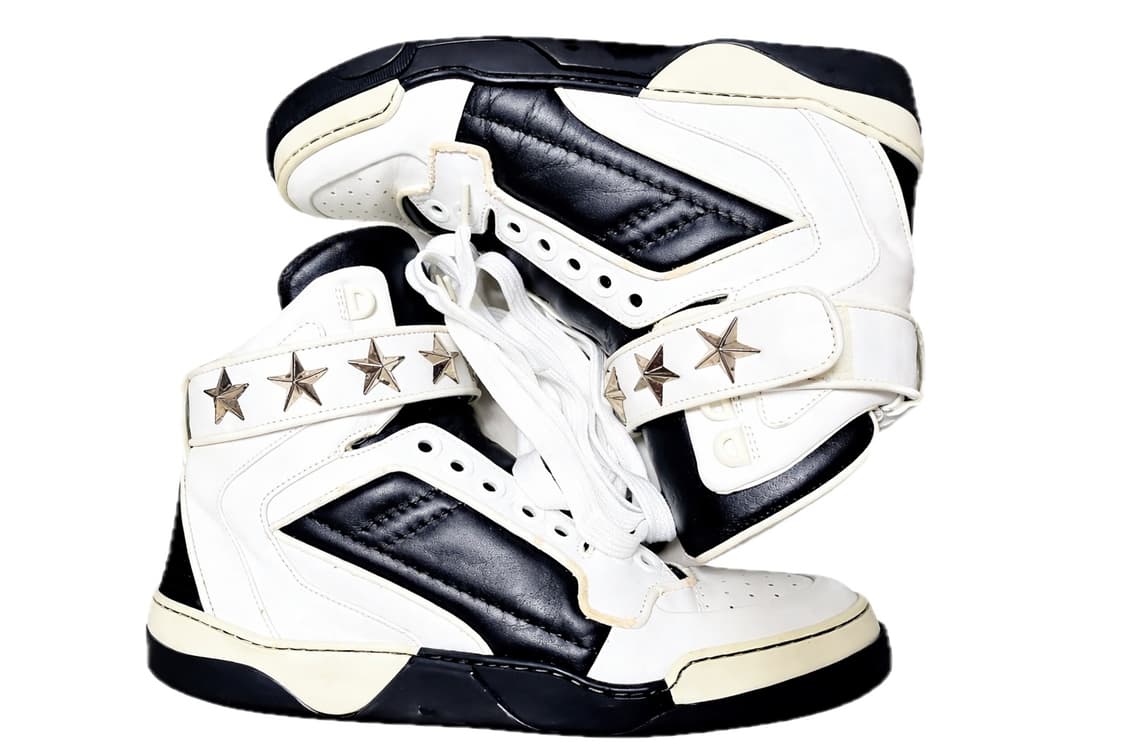 [40] 지방시 타이슨 하이 – Black/White 상품이미지1