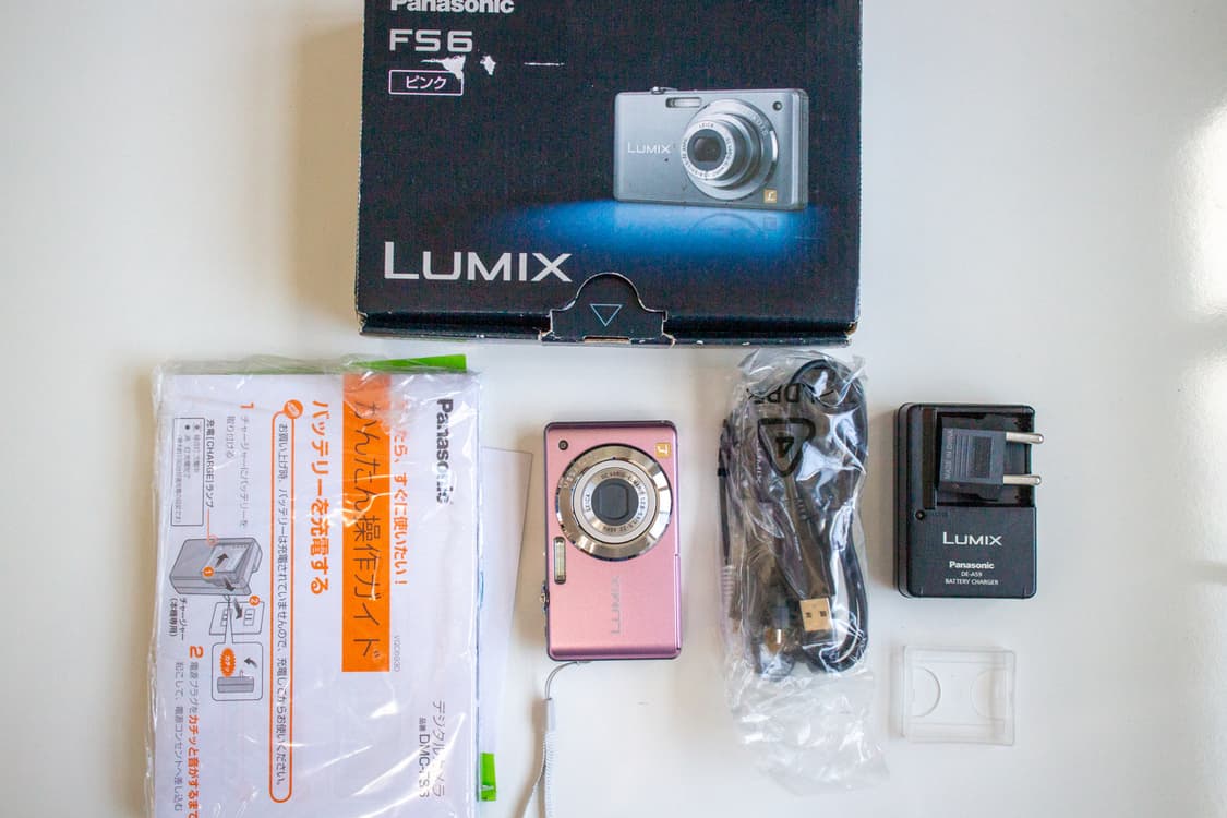 Panasonic DMC-FS6 / 빈티지 디지털 카메라 상품이미지9