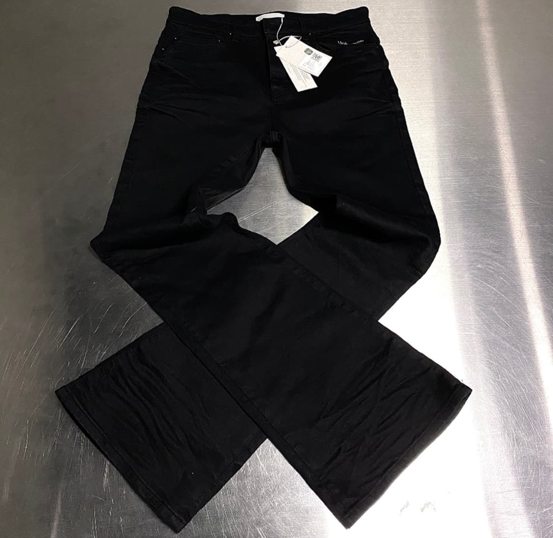 undermycar stretch flare black jeans 상품이미지2
