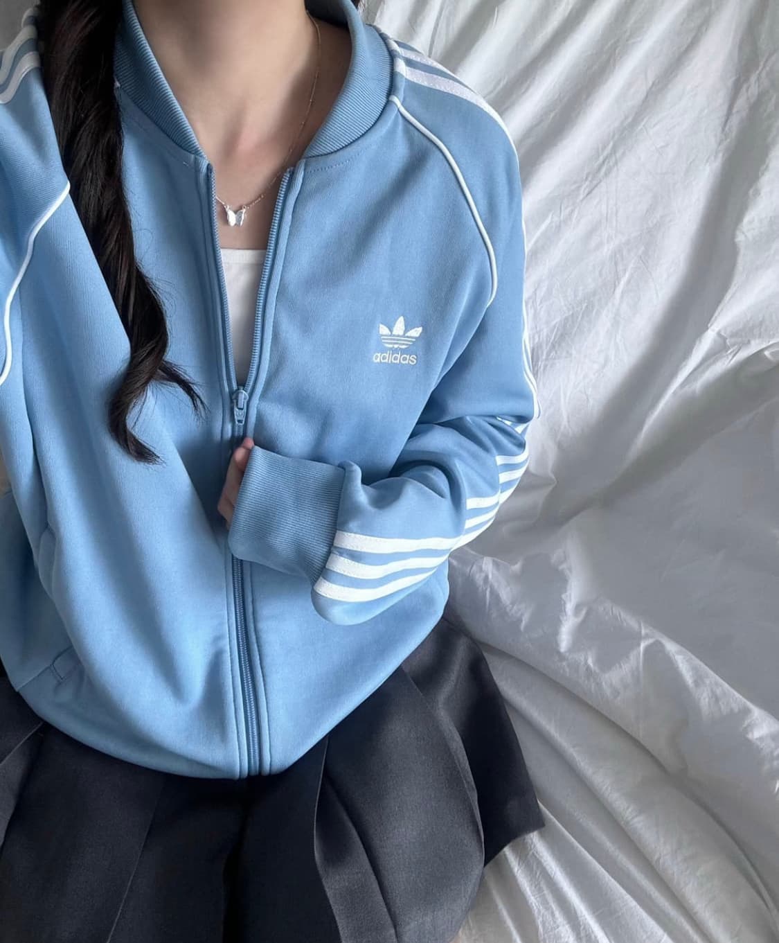 아디다스 슈퍼스타 베이비 블루 투웨이 져지 양도 희귀 유일매물 상품이미지1