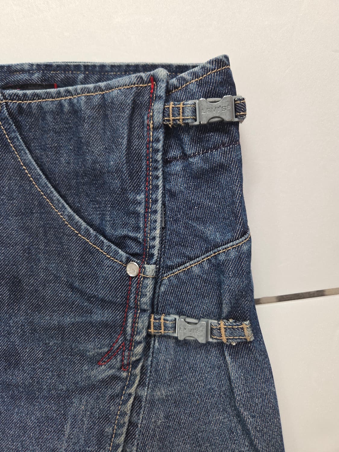 리바이스 엔지니어드 랩스커트 상품이미지4