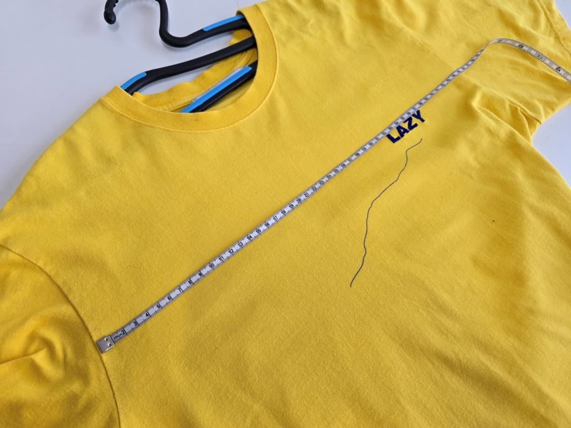스튜디오 콘크리트 티셔츠 옐로우 M 상품이미지9