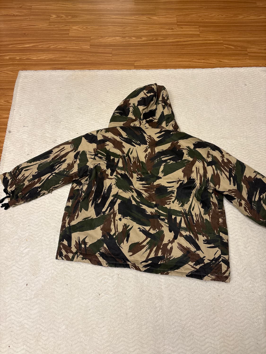 빈티지 카모 후드 재킷 상품이미지2