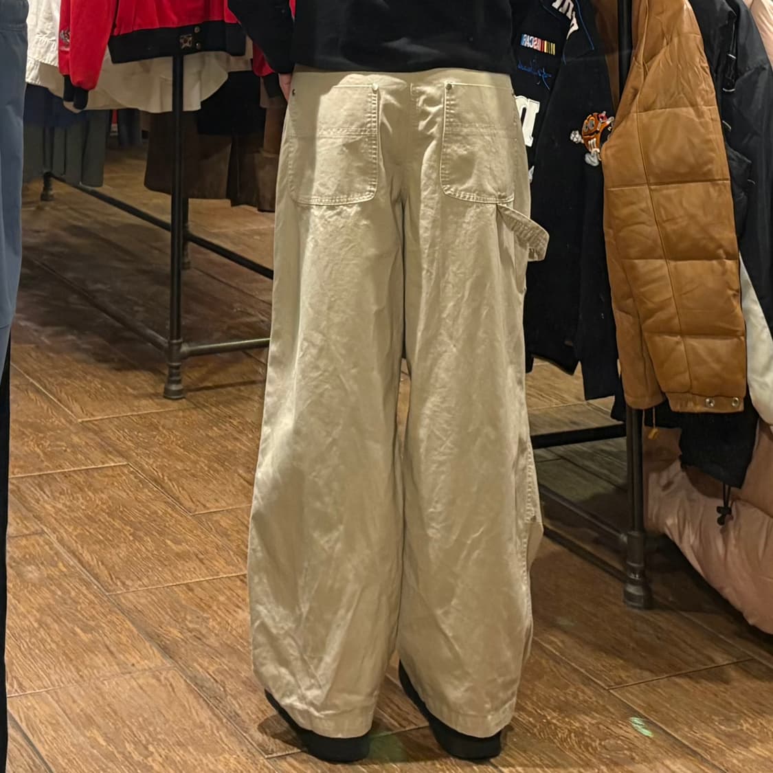 [HI] VTG 코튼 와이드 카고 팬츠 상품이미지5