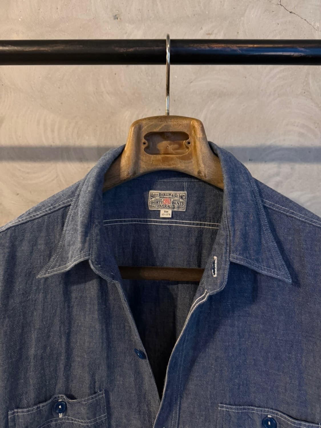 버즈릭슨 샴브레이 셔츠 100 상품이미지3