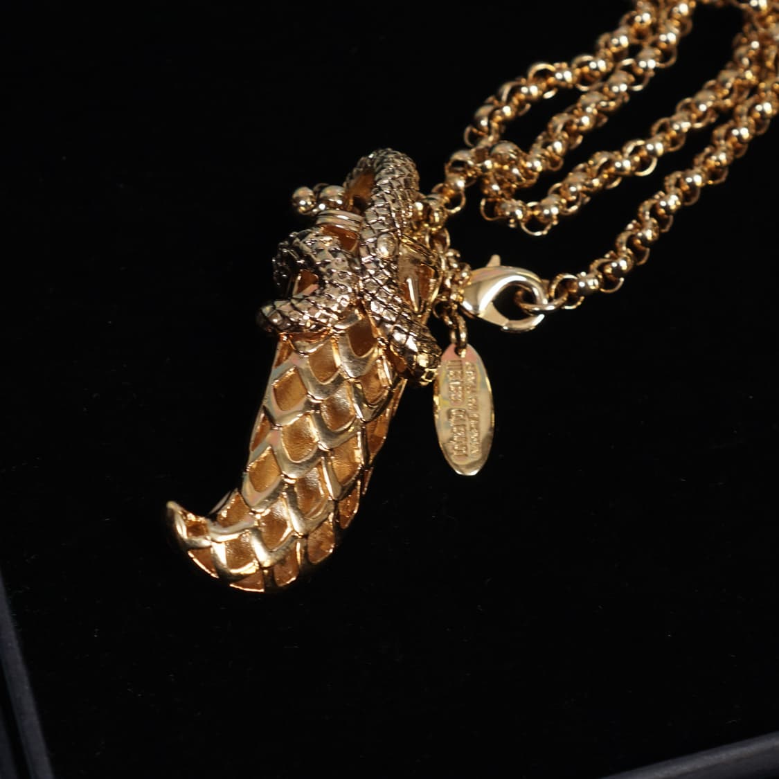 로베르토 카발리 이태리 혼 스네이크 목걸이 상품이미지9