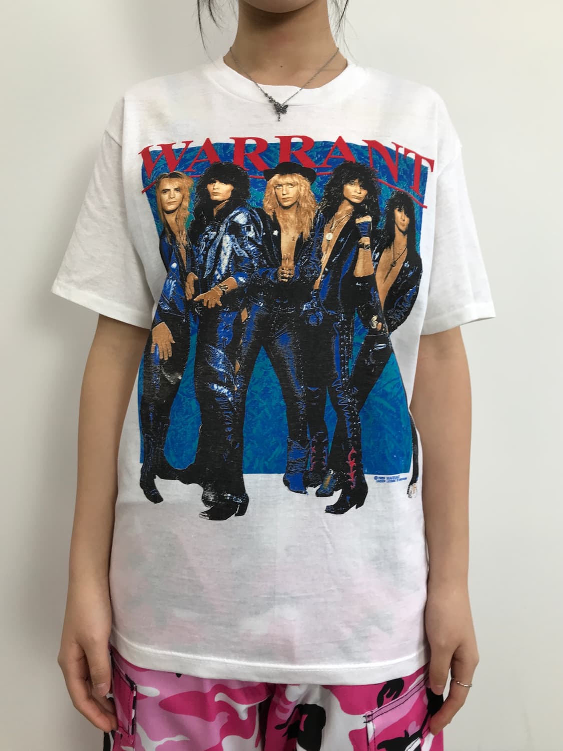 90's Warrant Tour Band Tee USA 상품이미지2