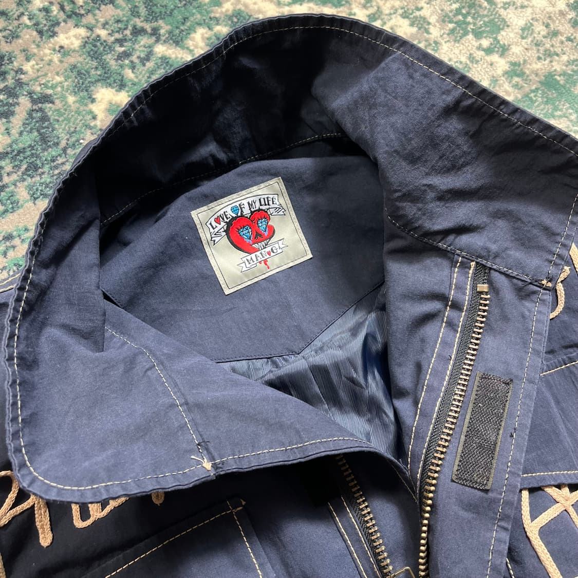 Graphiste Man.G 그라피스트 스티치 자켓(os) 상품이미지2